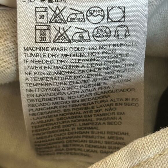 LEVI’S Mens Black Cargo Shorts size 31 White Tab - Picture 9 of 10